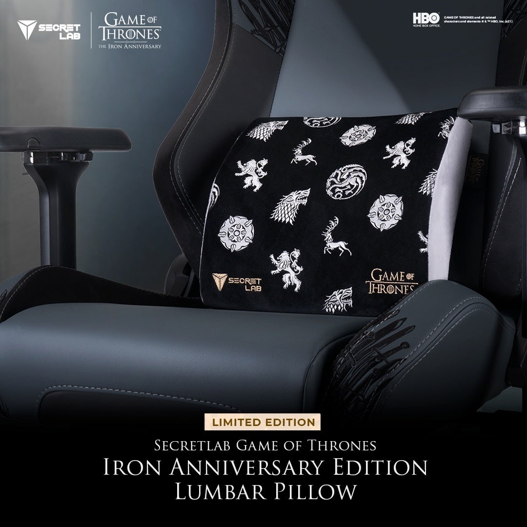 Secretlab Game of Thrones Iron Anniversary Edition2