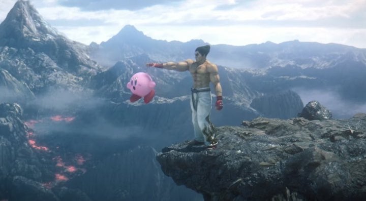 super smash kirby kazuya