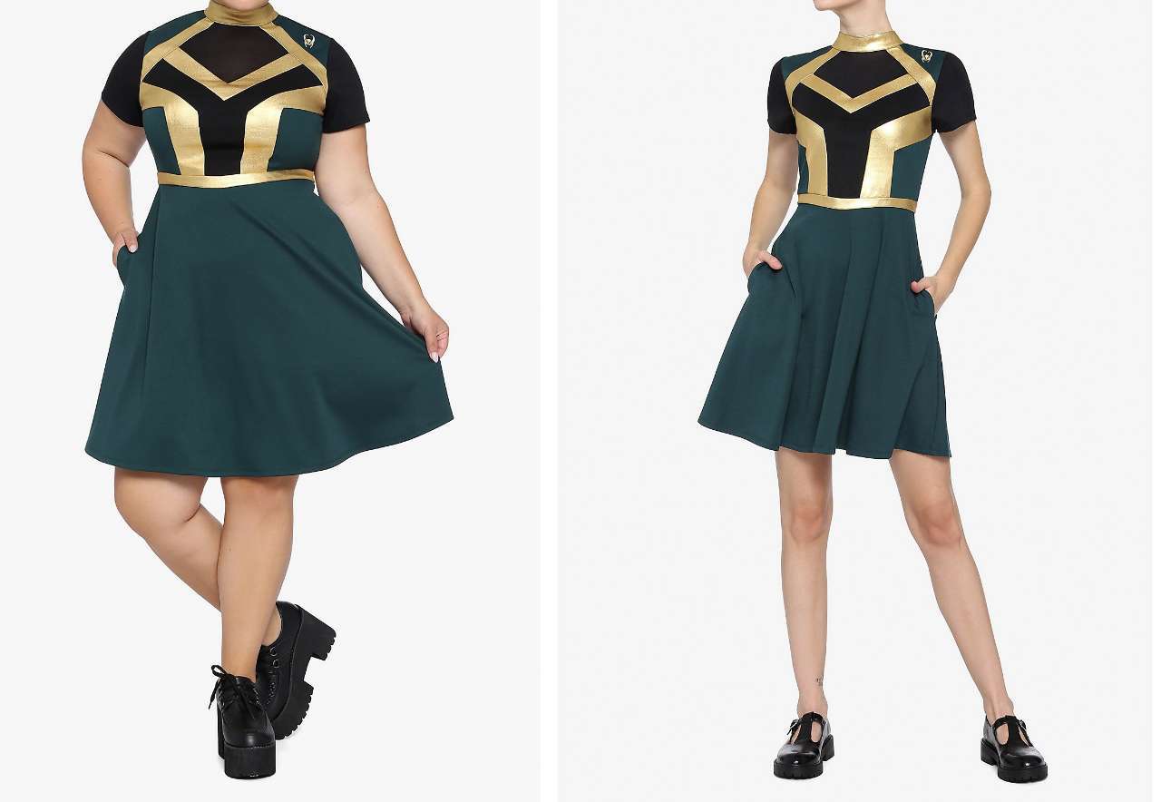 Loki dress hot topic best sale