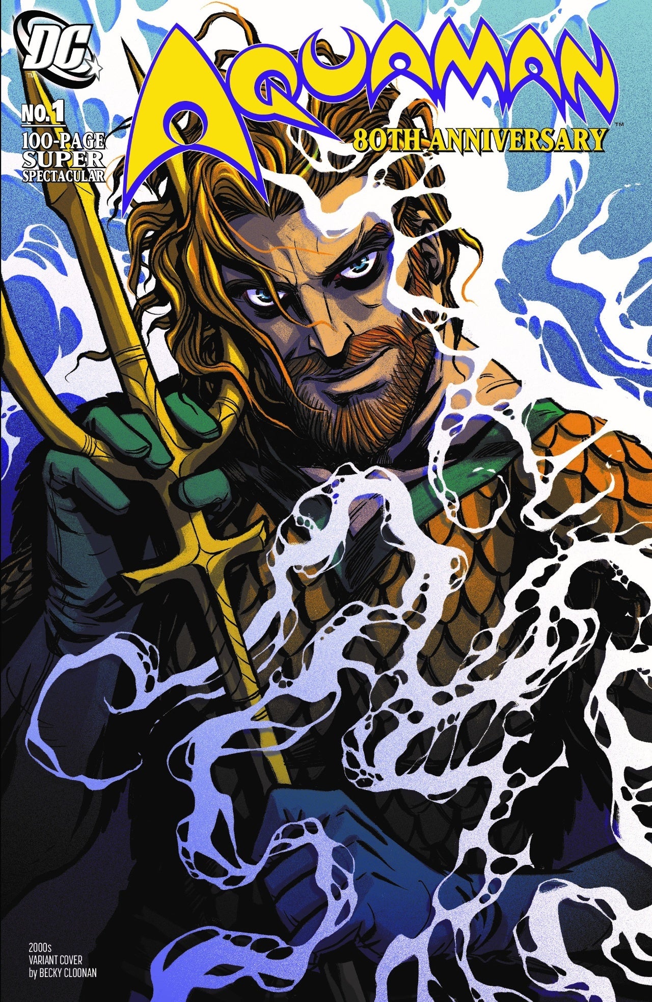 aquaman 80th anniversary cover 2000s