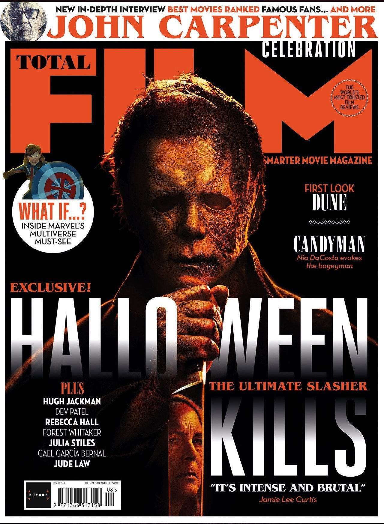 michael myers halloween kills mask total film cover 2