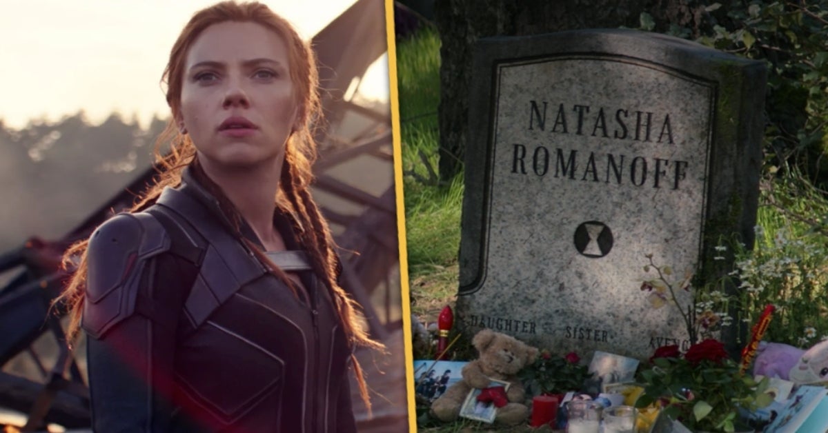 Black Widow Natasha Romanoff grave