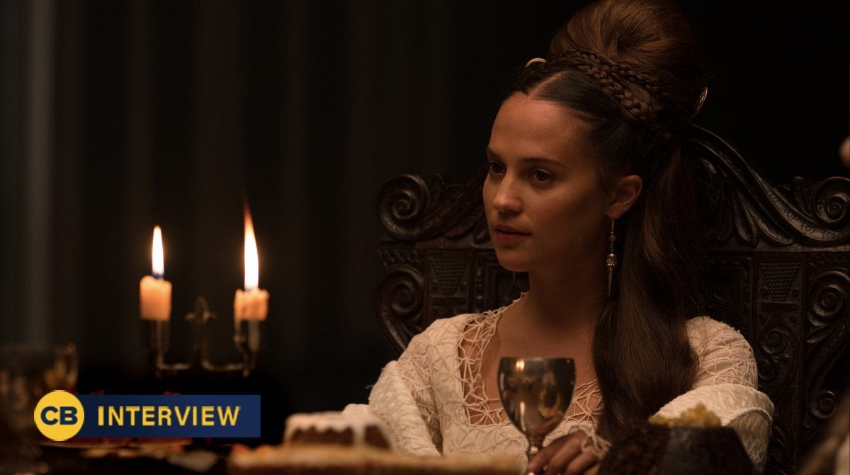 the green knight alicia vikander interview reaction essel