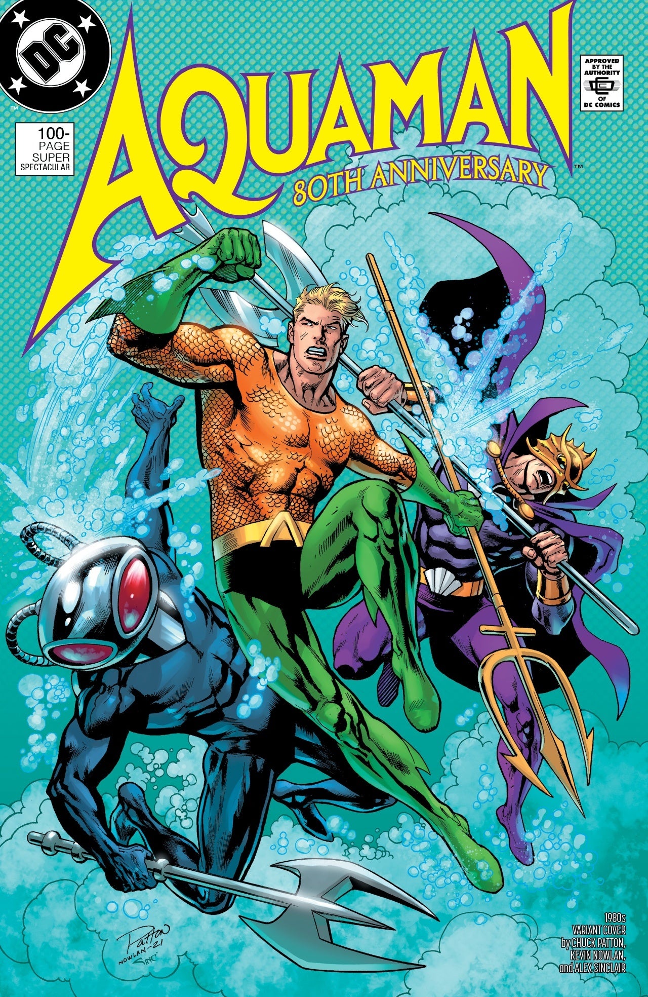 aquaman 80th anniversary cover 1980s