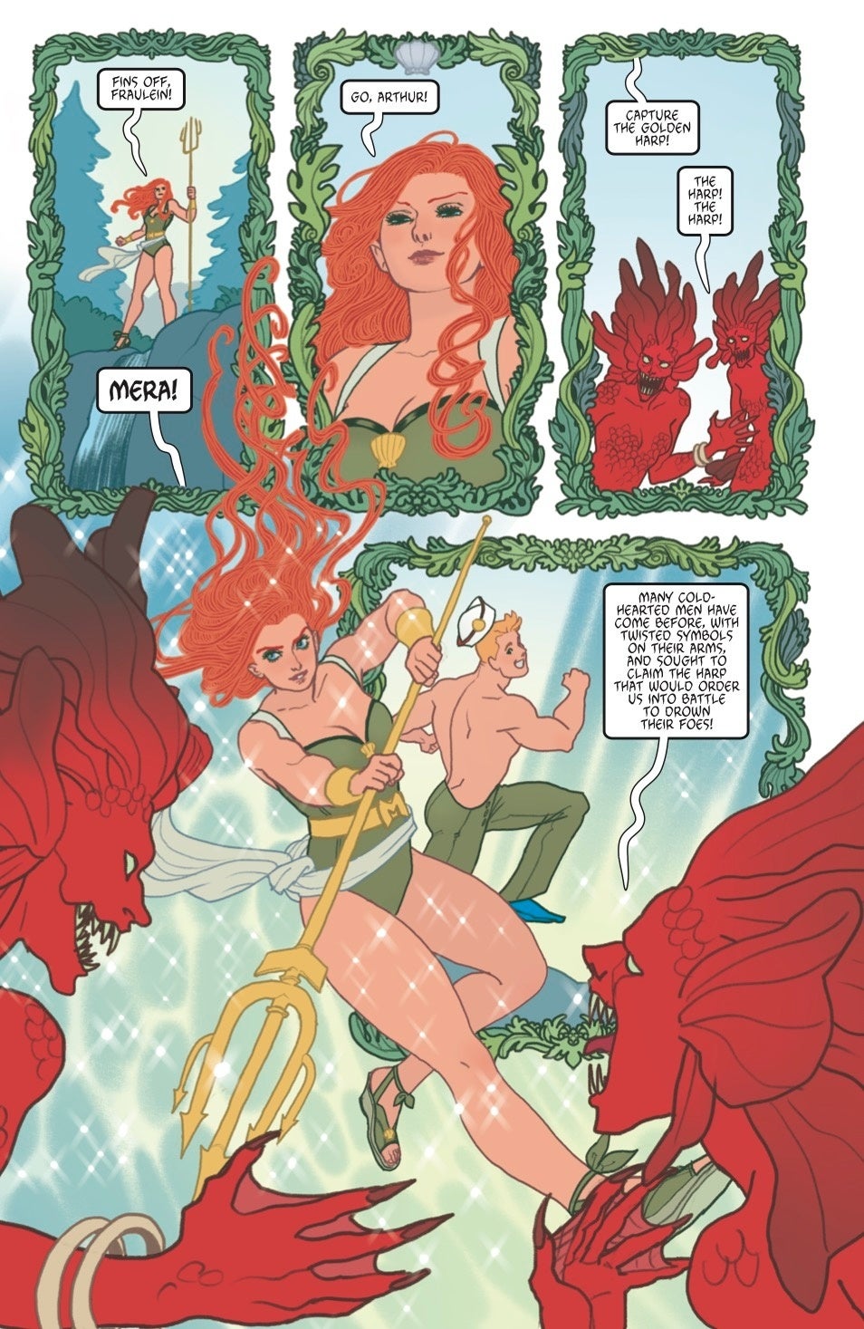 aquaman 80th anniversary bombshells 04