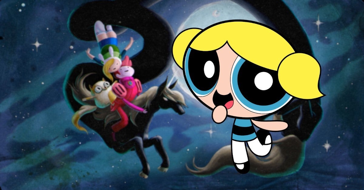 Powerpuff Girls Adventure Time Fionna Cake New Series Cartoon Netwark Trademarks