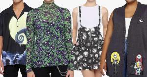 New The Nightmare Before Christmas Fashions Hit Hot Topic For Christmas or Halloween In July