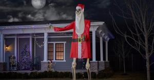 Home Depot Releases Outfits for Their Giant 12-Foot Skeleton