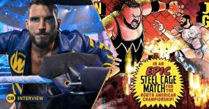 NXT’s Johnny Gargano Talks Steel Cage Title Match, The Way’s Superhero Transformation, and More