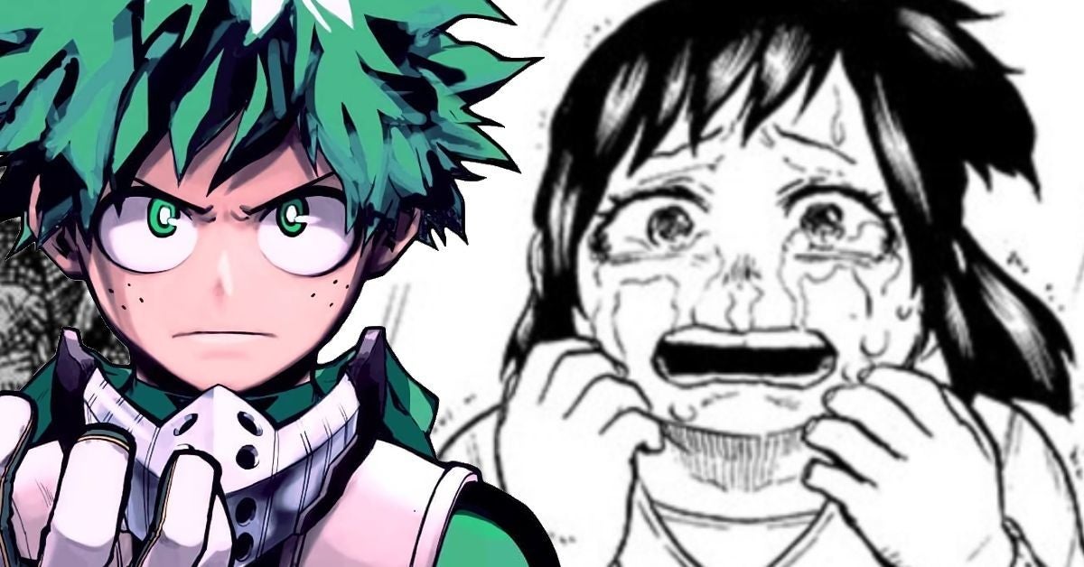 My Hero Academia Izuku Mom Inko Reunion Heartbreaking Crying Manga Spoilers