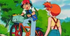 Viral Pokemon Art Reimagines Classic Ash and Misty Scene in New Anime Style