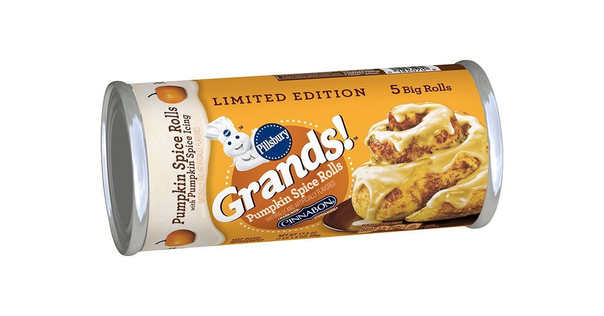 pillsbury pumpkin spice grands