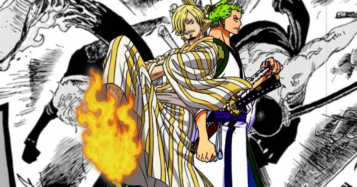 One Piece Manga 1022 Zoro Sanji Reunion Wano Fight Spoilers