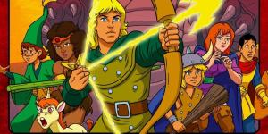 Dungeons & Dragons Cartoon Resurrected as Magic: The Gathering Secret Lair Cards