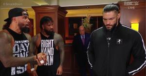 WWE SmackDown: Roman Reigns Chews Out The Usos After Stunning Defeat