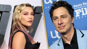 Black Widow Star Florence Pugh Responds to Critics of Her Relationship With Zach Braff