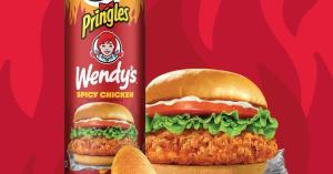 Pringles Debuts New Limited-Edition Flavor Inspired by Wendy’s Spicy Chicken Sandwich