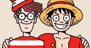 One Piece Meets Waldo in New Collab Poster
