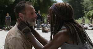 Danai Gurira on The Walking Deadâs âStereotype-Breakingâ Michonne and Rick Grimes Coupling