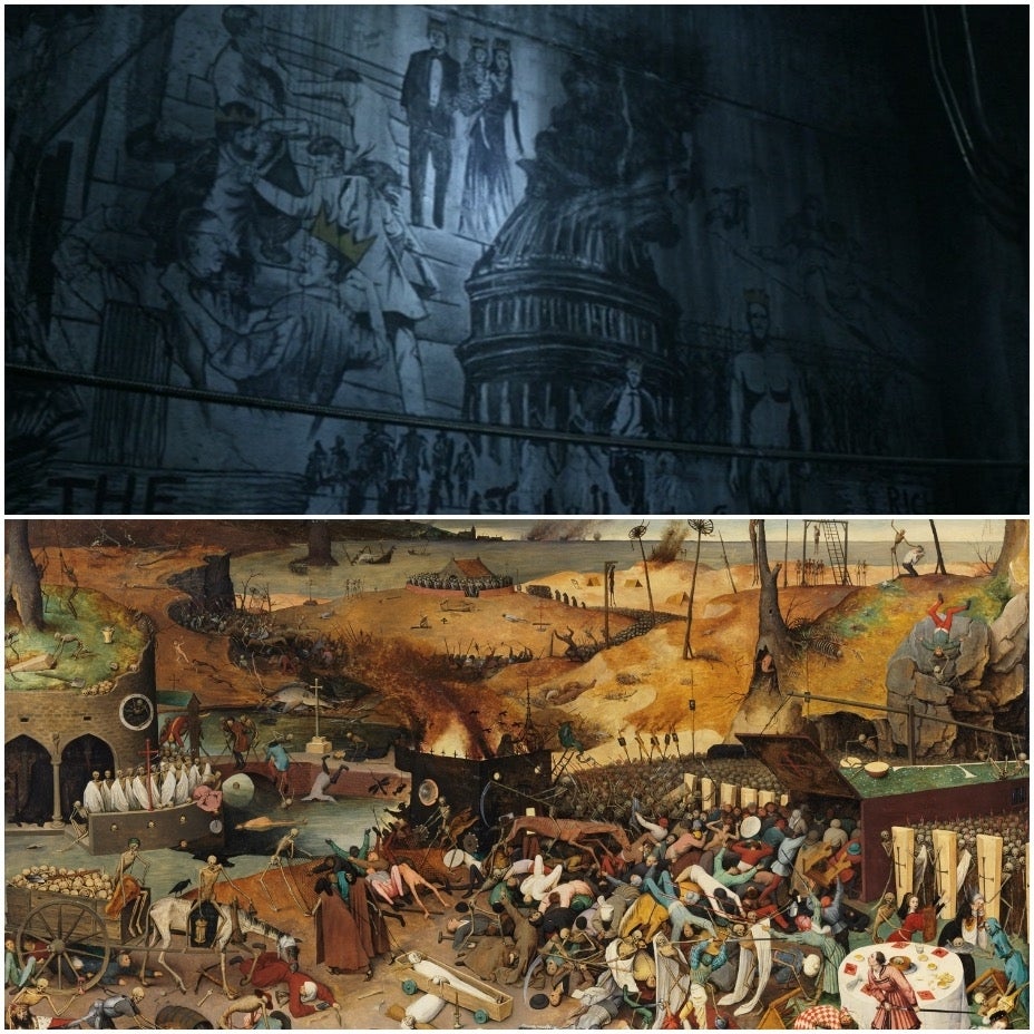 The Walking Dead mural Acheron Part 2 The Walking Dead mural Acheron Part 2