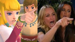 The Legend of Zelda: Skyward Sword Fans Discover Popular Meme Format in the Game