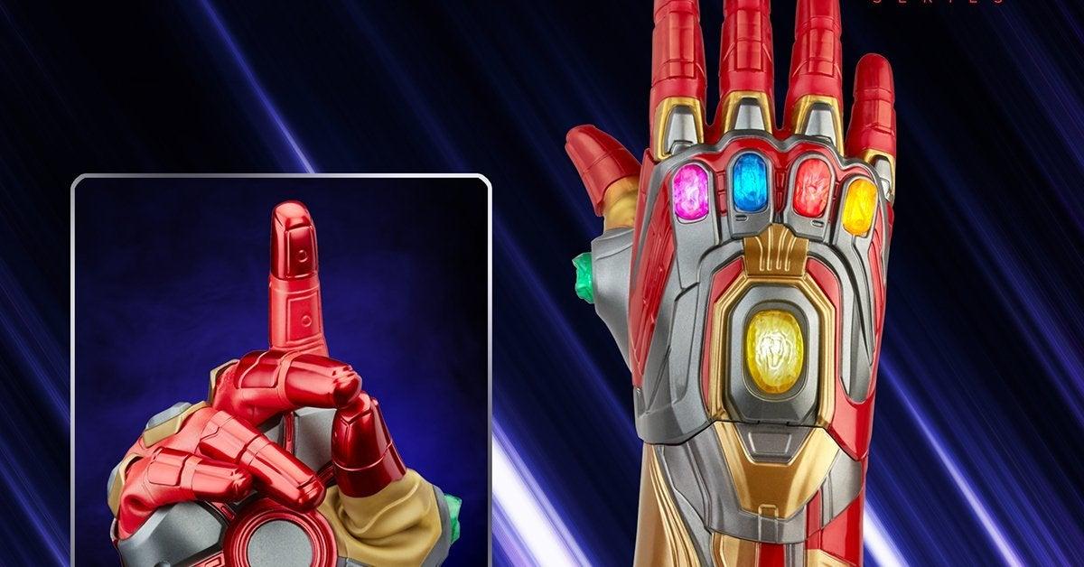 アメコミ MARVEL AVENGERS ENDGAME NANO GAUNTLET Avengers Endgame Nano Gauntlet (Stark Version) Full Scale