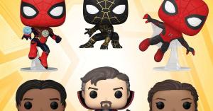 Spider-Man: No Way Home Funko Pops Add a Jumbo Integrated Suit Figure