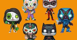 DC Heroes and Villains Get Dressed Up for Dia de los Muertos and Funkoween