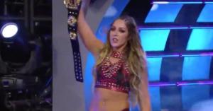 Britt Baker Wins the AEW Women’s World Championship at AEW Double or Nothing