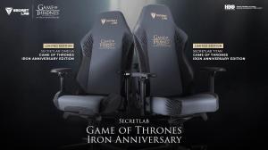 Secretlab Announces Game of Thrones Iron Anniversary Edition Chair