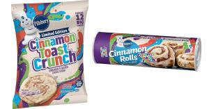 Pillsbury Launches New Cinnamon Toast Crunch Cookies, Cinnamon Rolls