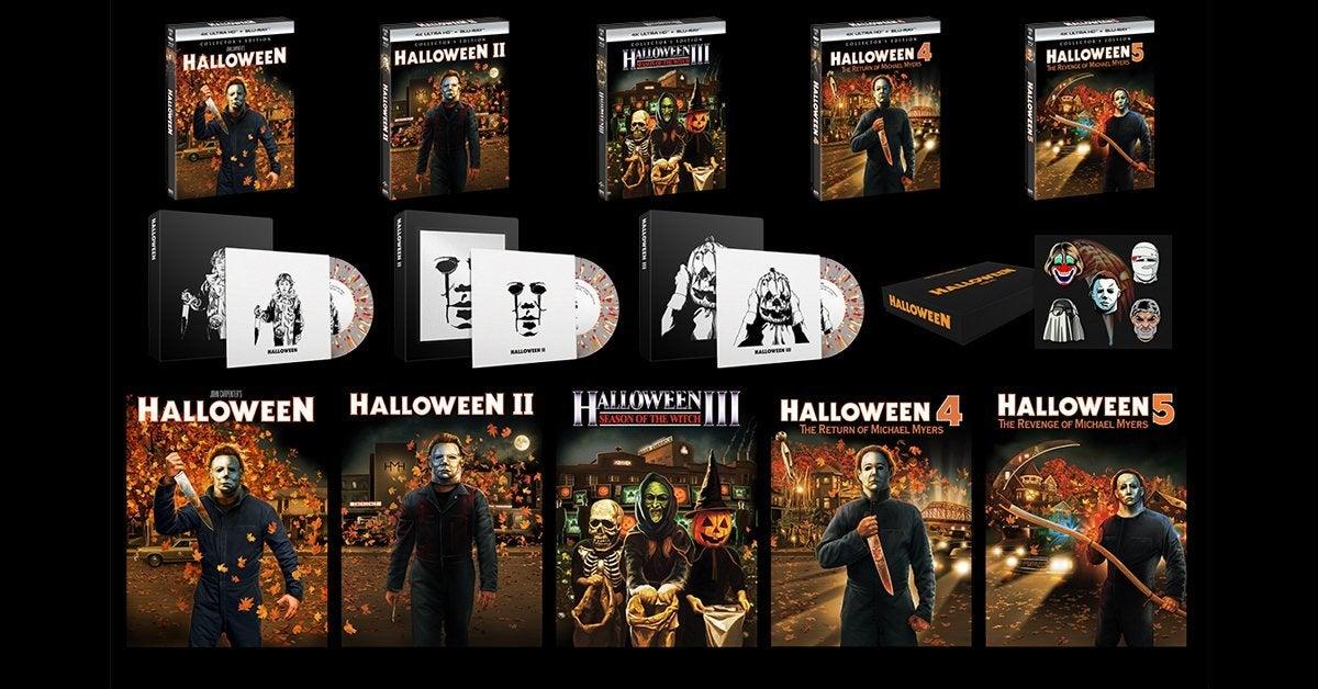 Halloween store Scream Factory Blu Ray Collection