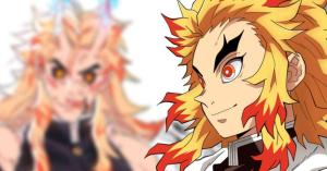 Viral Demon Slayer Art Imagines Rengoku’s Demon Form