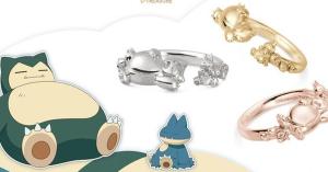 New Pokemon Jewelry Honors Snorlax and Friends