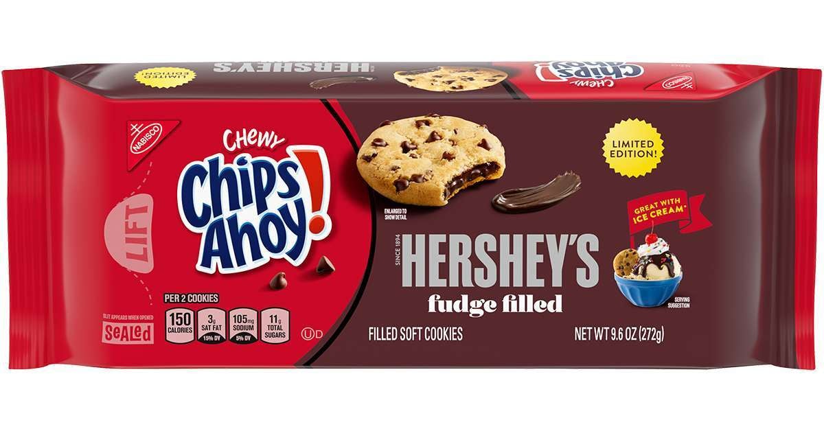 chips ahoy hersheys fudge filled