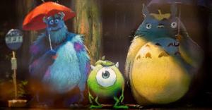 Pixar and Studio Ghibli Spark Buzz with Official Collab Poster
