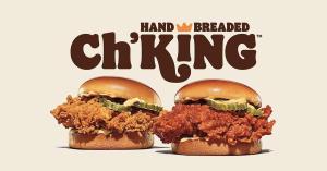 Burger King Enters the Chicken Sandwich Wars With New Ch’King