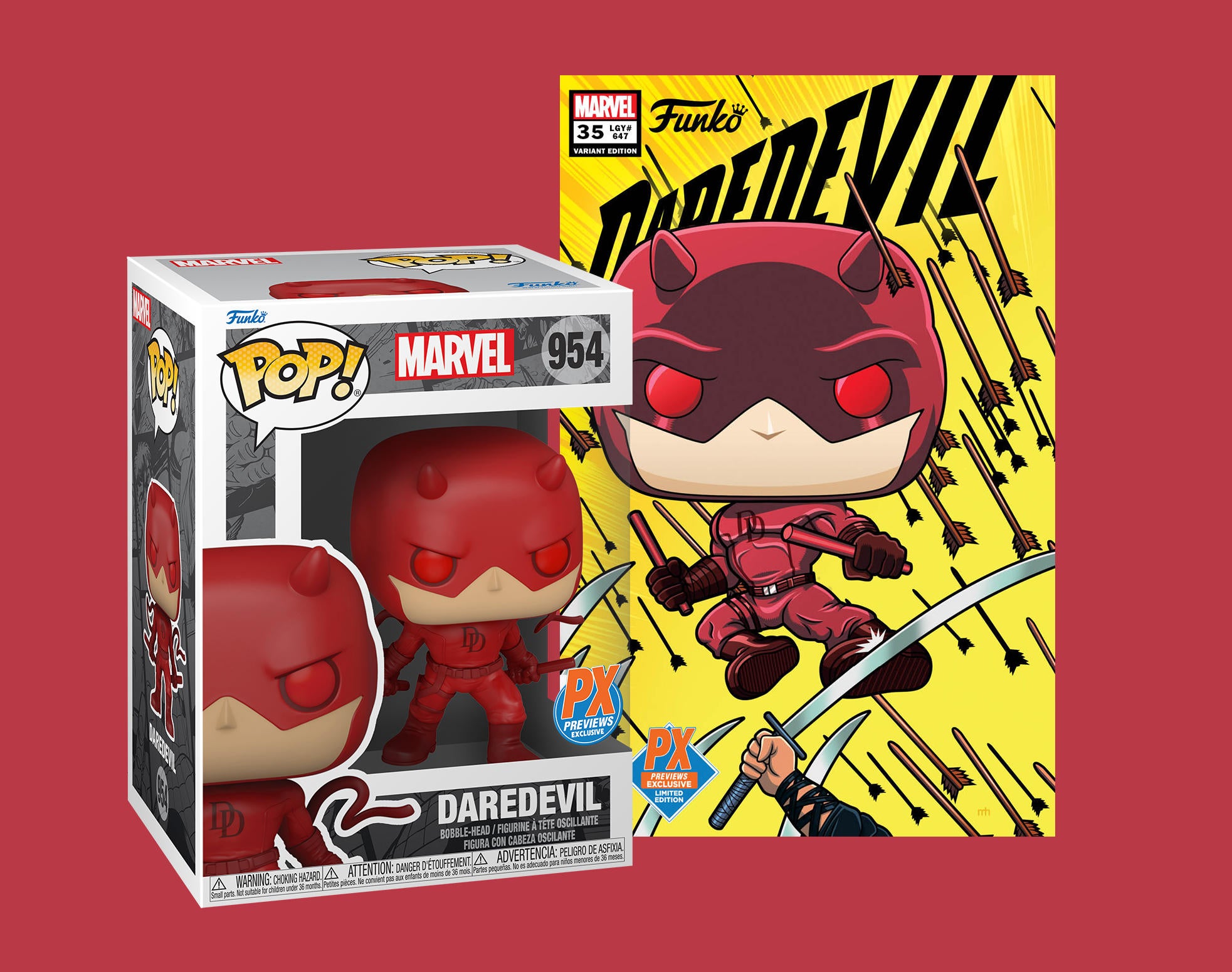 Funko Pop Daredevil Exclusive Launches With Variant Comic - ComicBook.com