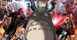 Marvel/DC Artist Enters The World of Studio Ghibli With My Neighbor Totoro Art