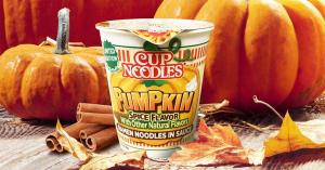 Cup Noodles Is Making a Pumpkin Spice Ramen