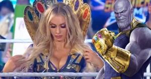 WWE SummerSlam: Charlotte Flair Shows Off Thanos Gear