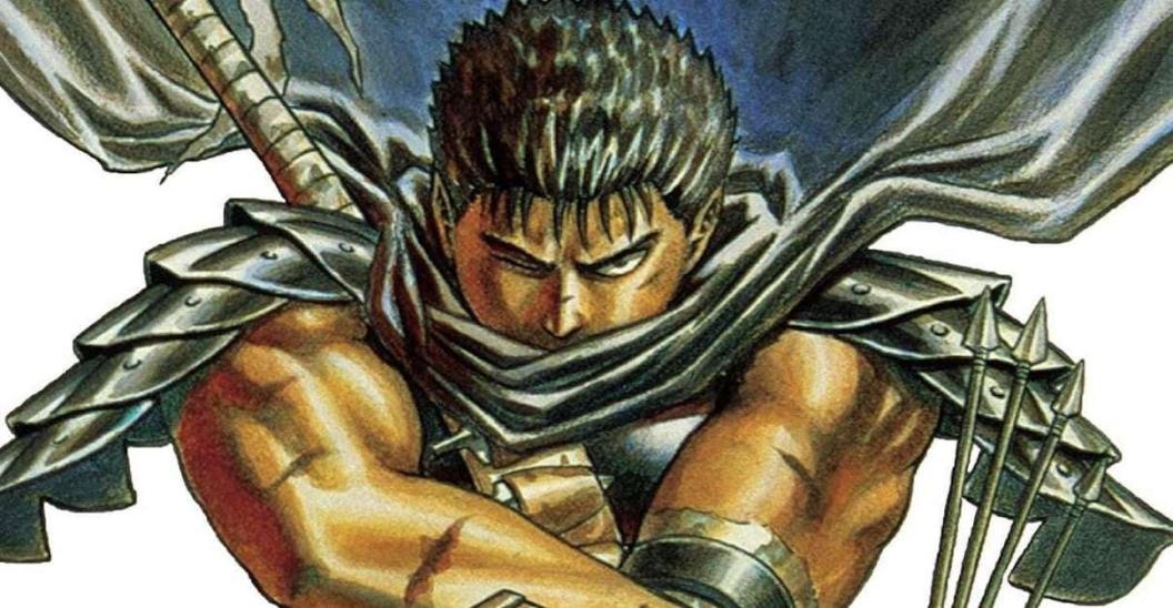 Guts in Berserk volume 1 cover