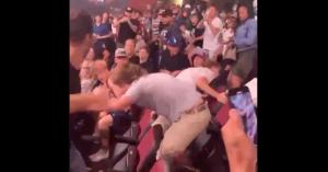 Watch: Fight Breaks Out in the Crowd at Jake Paul vs. Tyron Woodley Fight