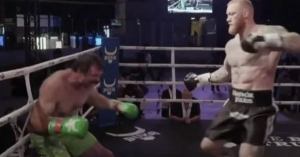 Watch Game of Thrones’ The Mountain Destroy Opponent In One Round In First Boxing Victory