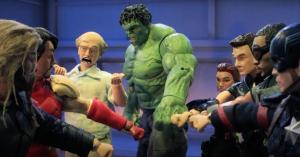 Larry David Causes Thanos’ Snap in Avengers Clip From Robot Chicken