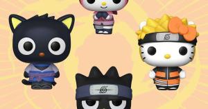Naruto and Sanrio Collide for Crossover Funko Pops