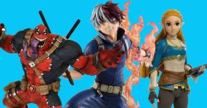 Huge Statue Sale Includes My Hero Academia, Marvel, Zelda, and More