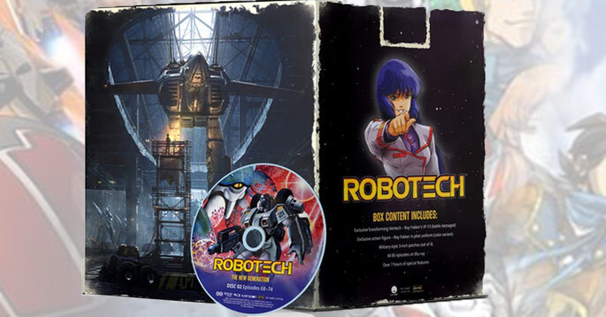 Robotech Collectors Edition DVD Set factory NIB