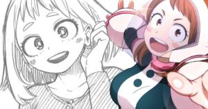 My Hero Academia Creator Celebrates Season 5’s Newest Episode With Fun Sketches