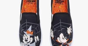 Disney Vampire Mickey and Witch Minnie Mouse Sneakers Are Perfect for Halloween